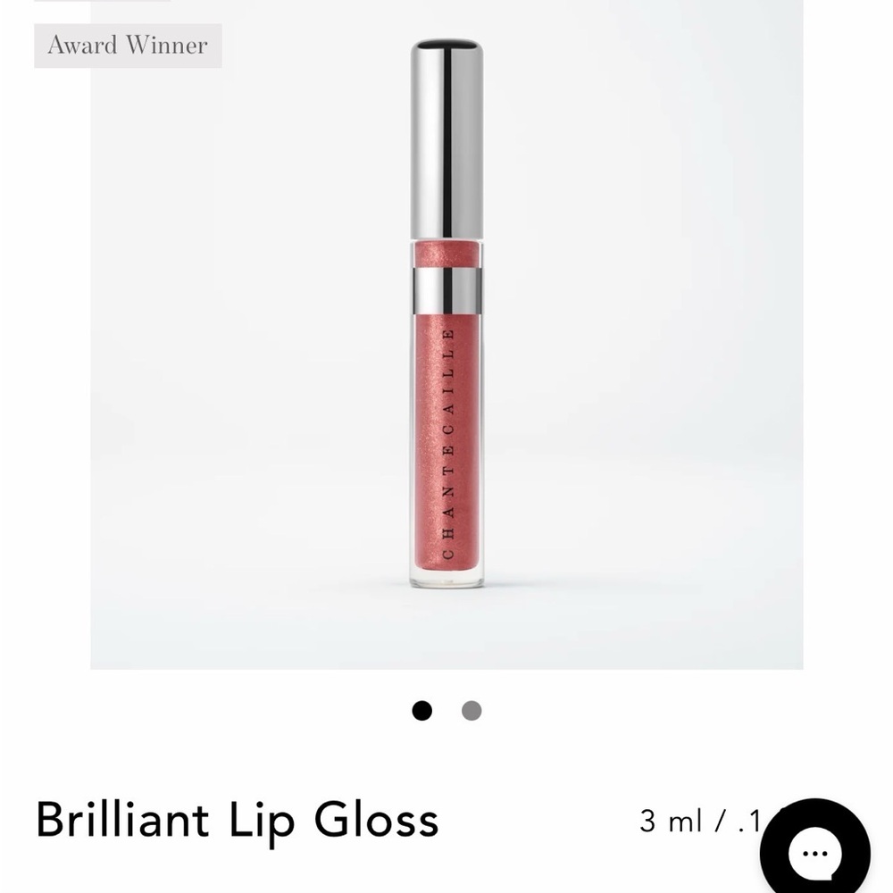 NWTChantecaille Brilliant Lip Gloss — in Shade Pretty (Shimmery Strawberry Pink)